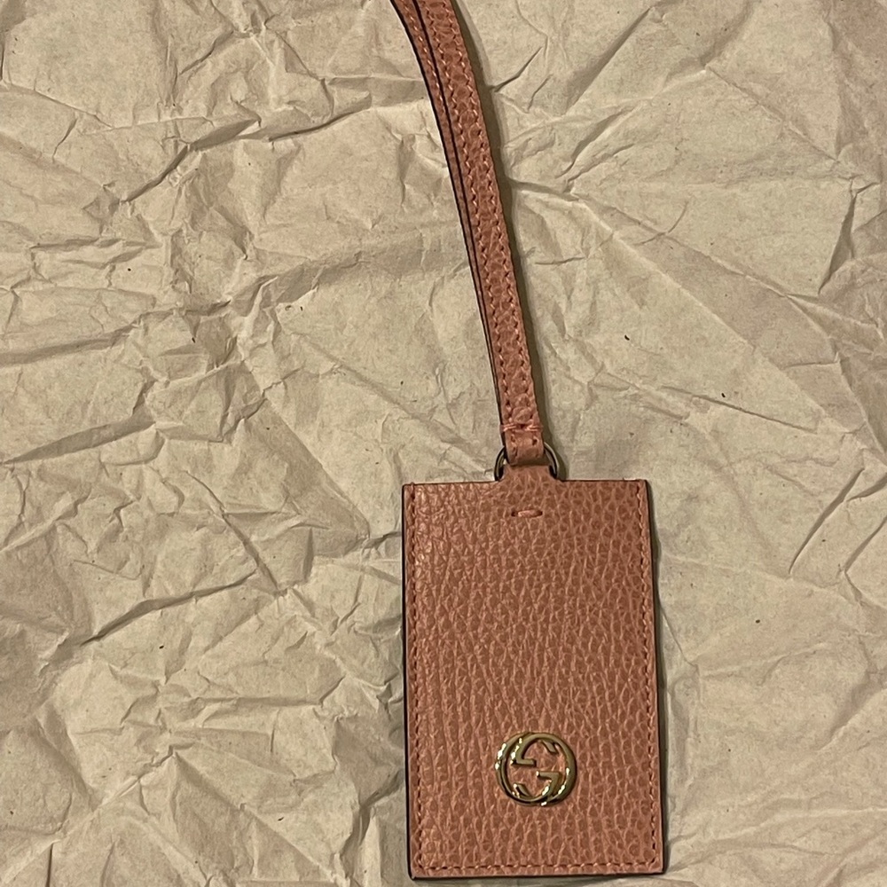 New Gucci Luggage Tag